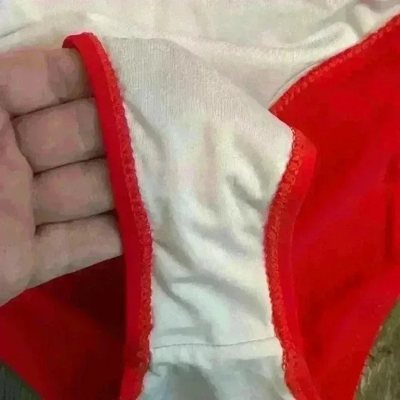 Cupshe Red Cutout One Piece Swimsuit with molded cups - Picture 6 of 10